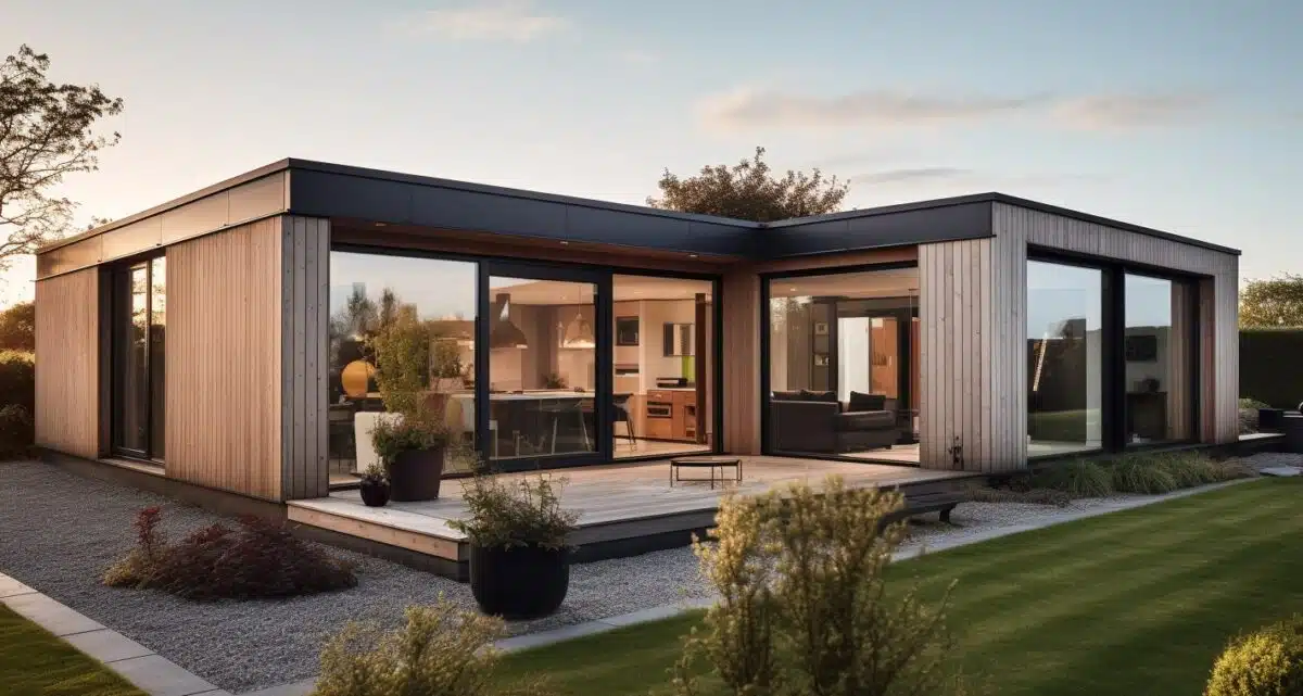Illustration : La Maison en L moderne, une conception architecturale agréable à vivre