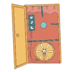 Porte soufflante